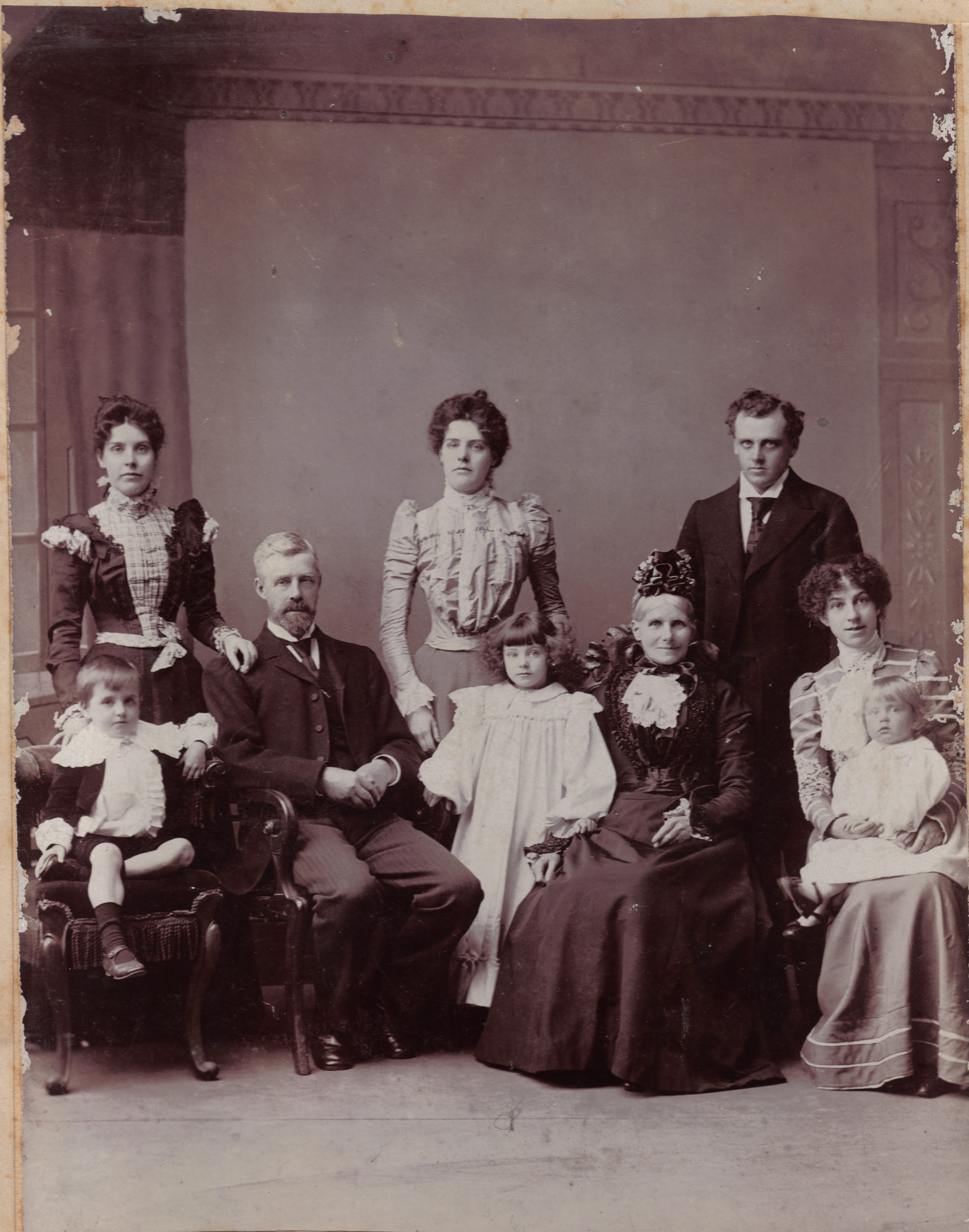 John Webster Lawn family